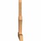 Ekena Millwork Richland Timber Gable Bracket, Western Red Cedar, 84"W x 45"H x 3 1/2"D x 5 1/2"F, 13/12 Pitch GBW084X45X0406RIC00SWR - alternate 3